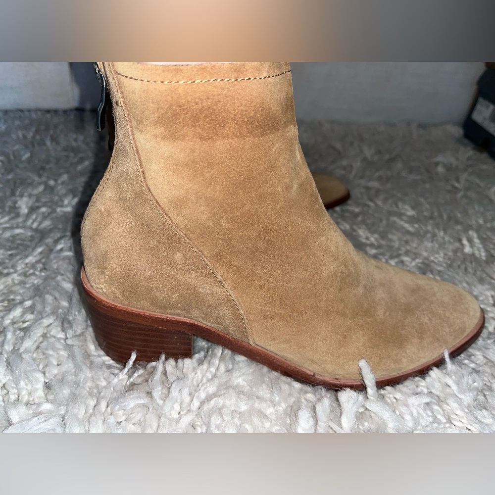 Antonio melani brown suede booties